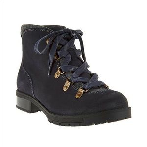 New CLARKS Faralyn Alpha Suede Ankle Hiking Boots